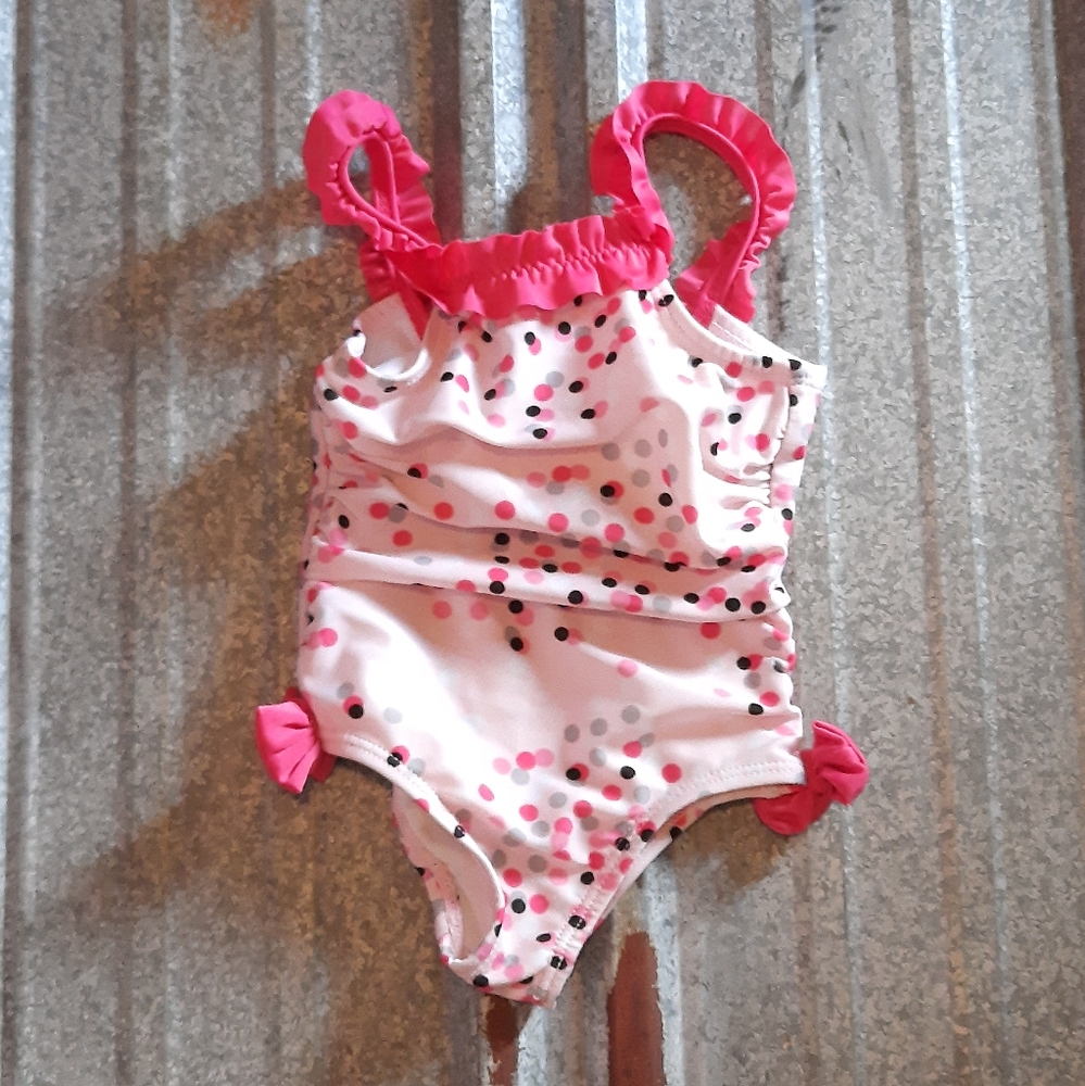 Ruffled Absorba Bathing Suit - Picture 2 of 7